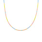 biba ketting fiesta geel roze blauw