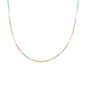 biba ketting fiesta  roze blauw