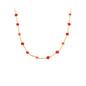 Biba Halsketting biba Roze + Rood