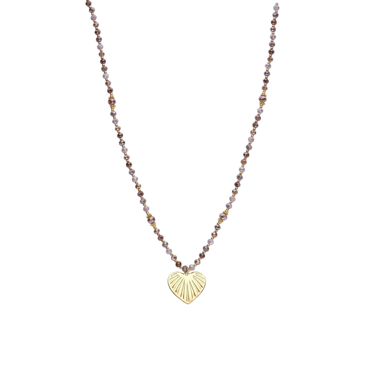 Biba ketting bruin – 61843MIX13 | Karla's Boom