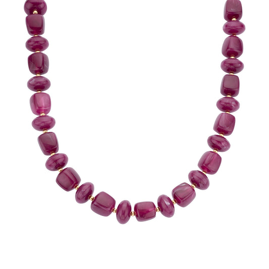 Biba ketting paars – 61879MIX02 | Karla's Boom