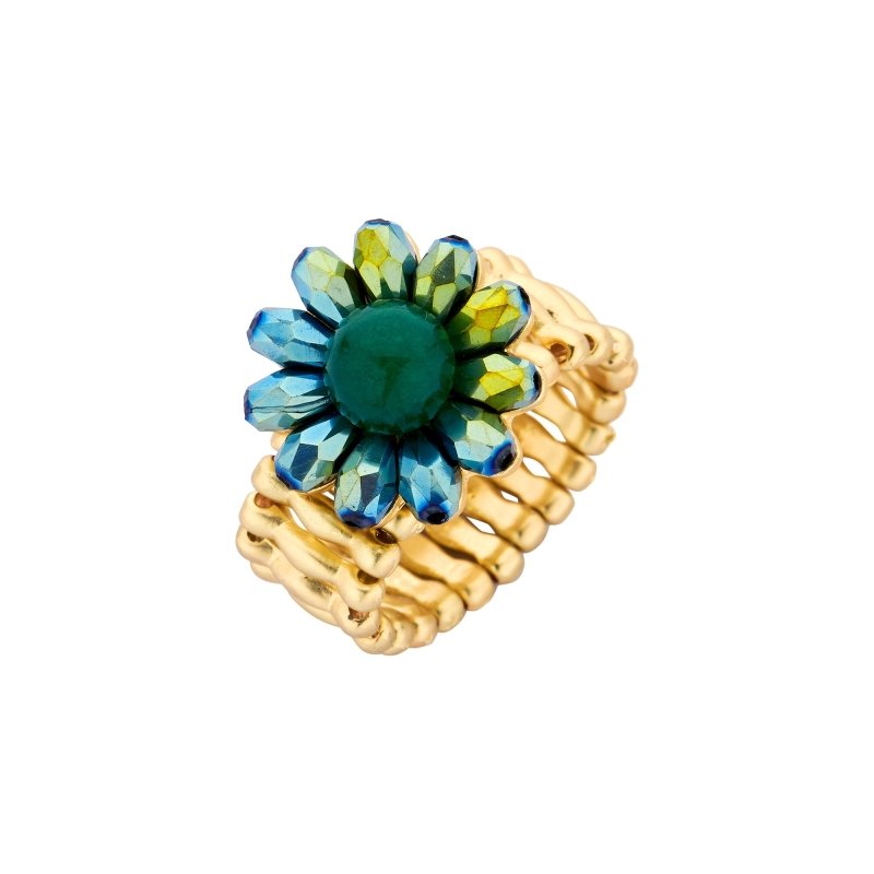ring flower groen