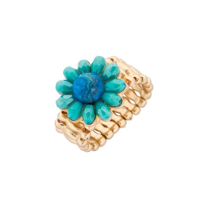 ring flower aqua