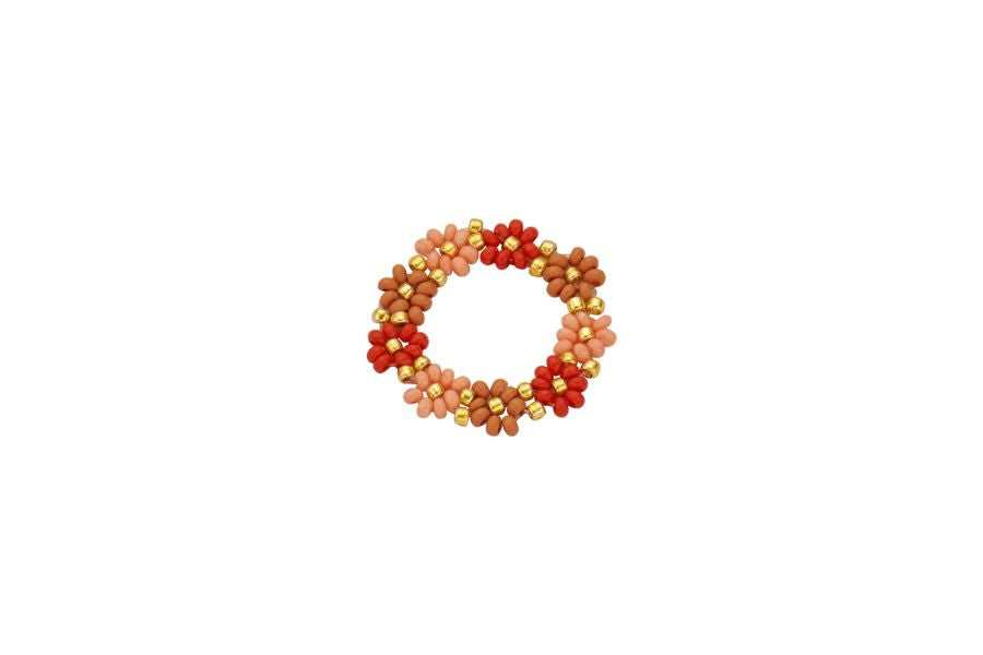 Biba Ring- elastiek- Rood