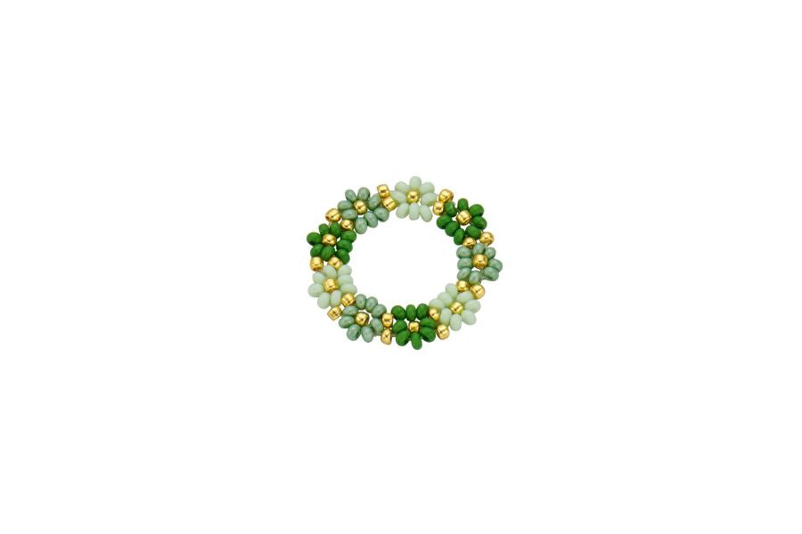 Biba Ring- elastiek- groen