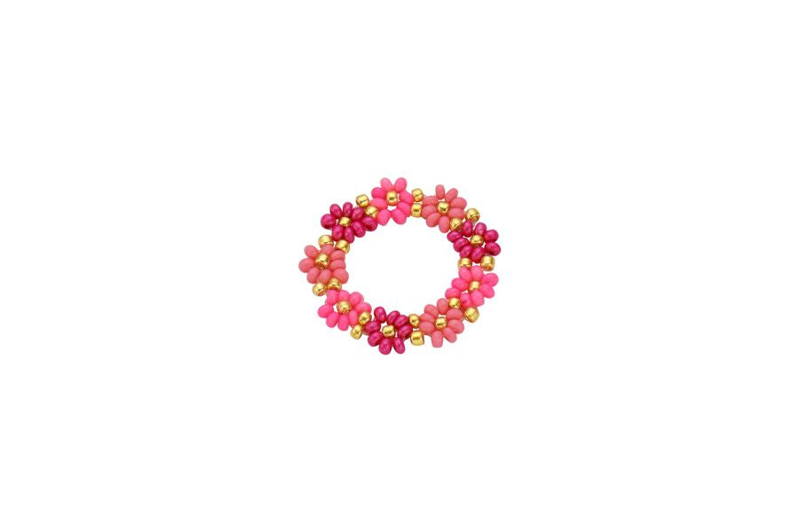 Biba Ring- elastiek Roze