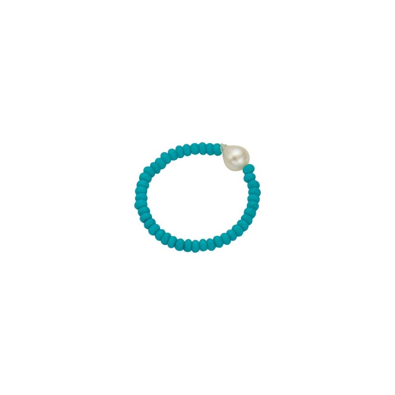 Biba Ring Parel Zeeblauw