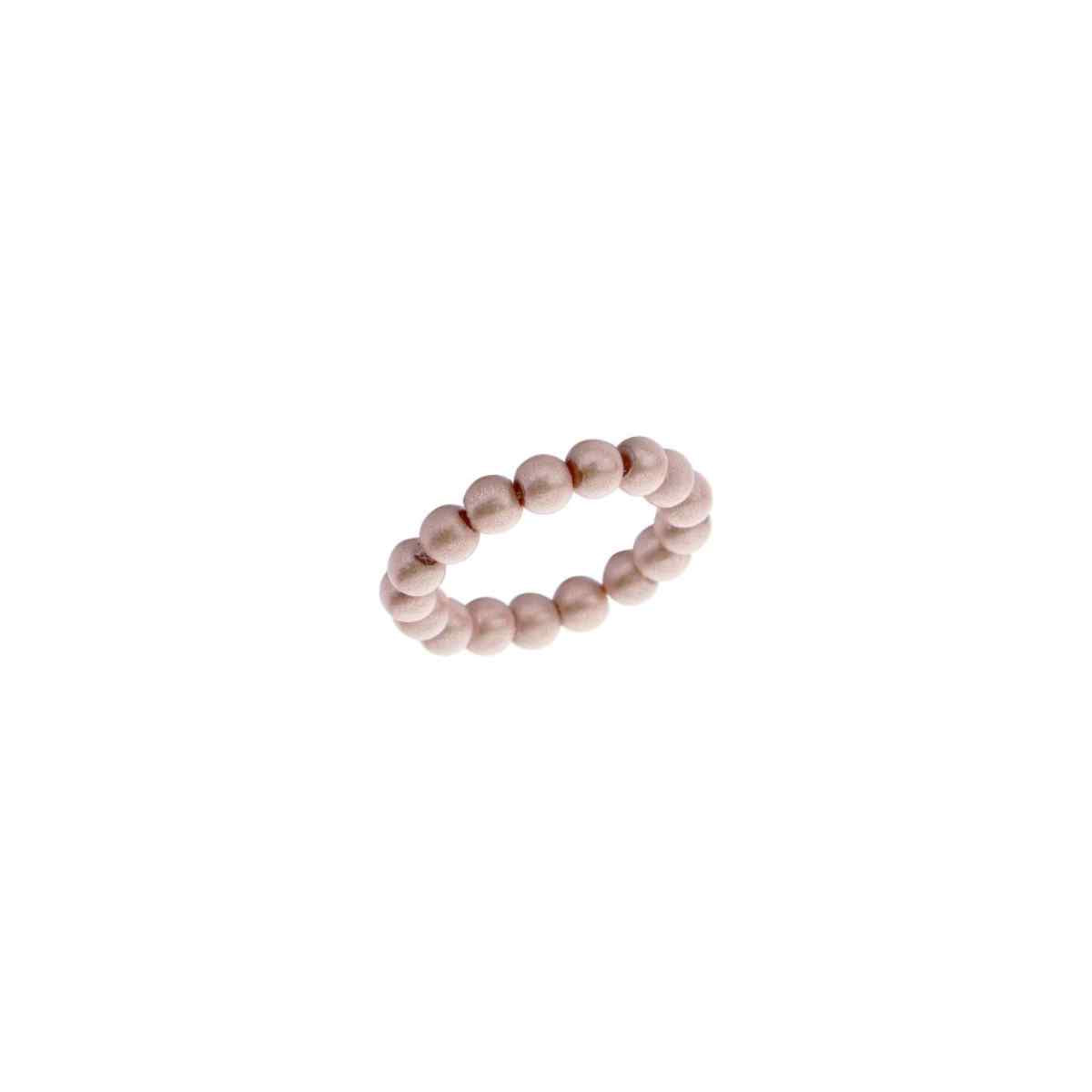 Biba Space Beads ring Roze - biba