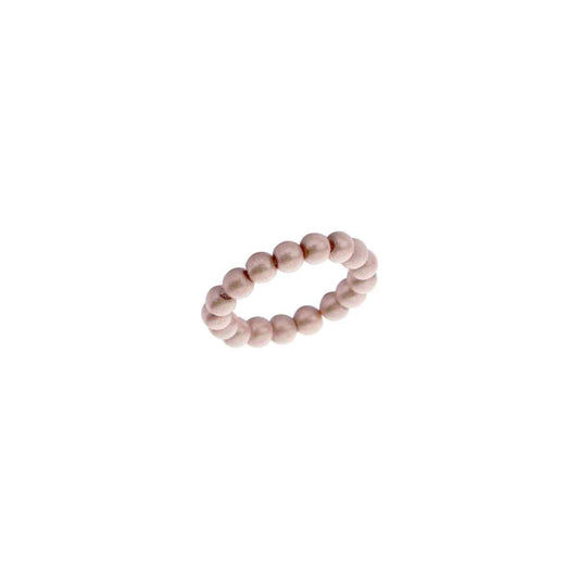 Biba Space Beads ring Roze - biba