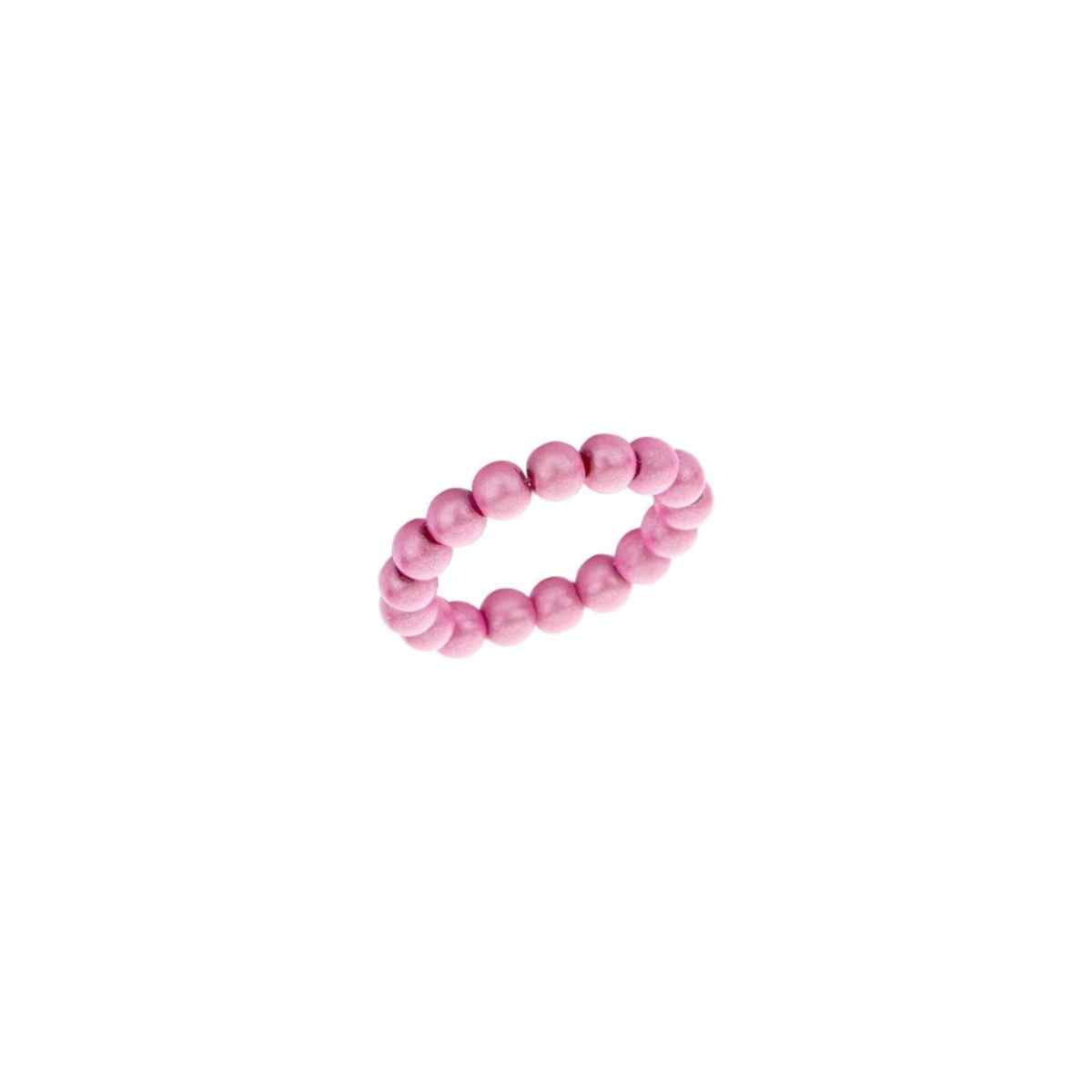Biba Space Beads ring roze - biba