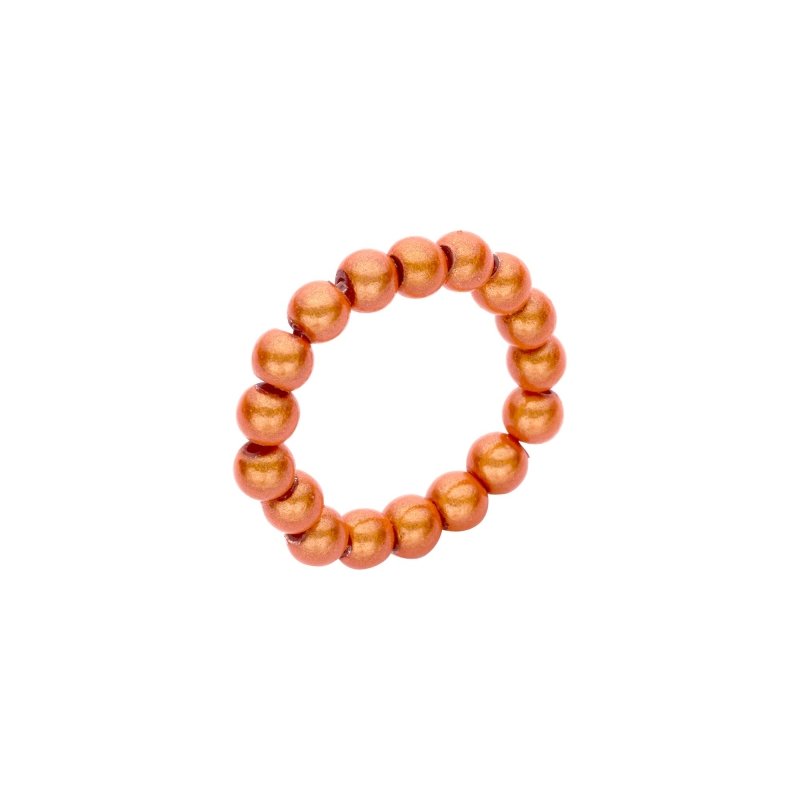 Biba Ring Kralen Oranje