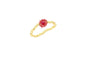 Biba Ring elastiek - Rood - biba