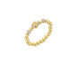 Biba Ring - Grijs -Goud