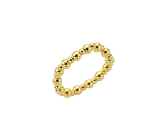Biba Ring -metaal -Goud