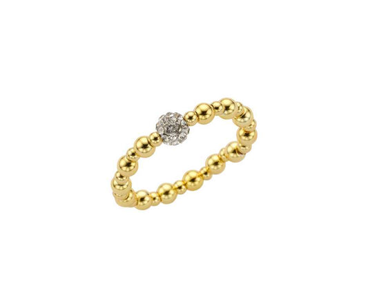Biba Ring -metaal -Goud