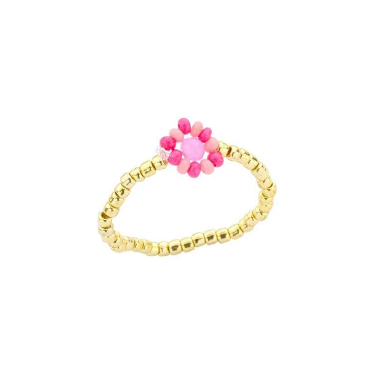 Biba ring Roze
