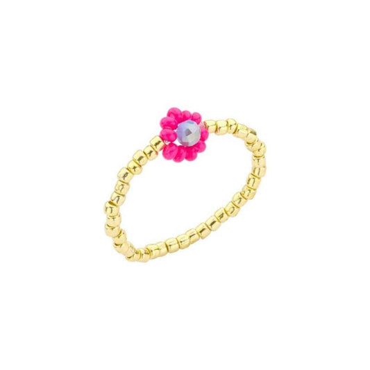 Biba ring Roze/blauw