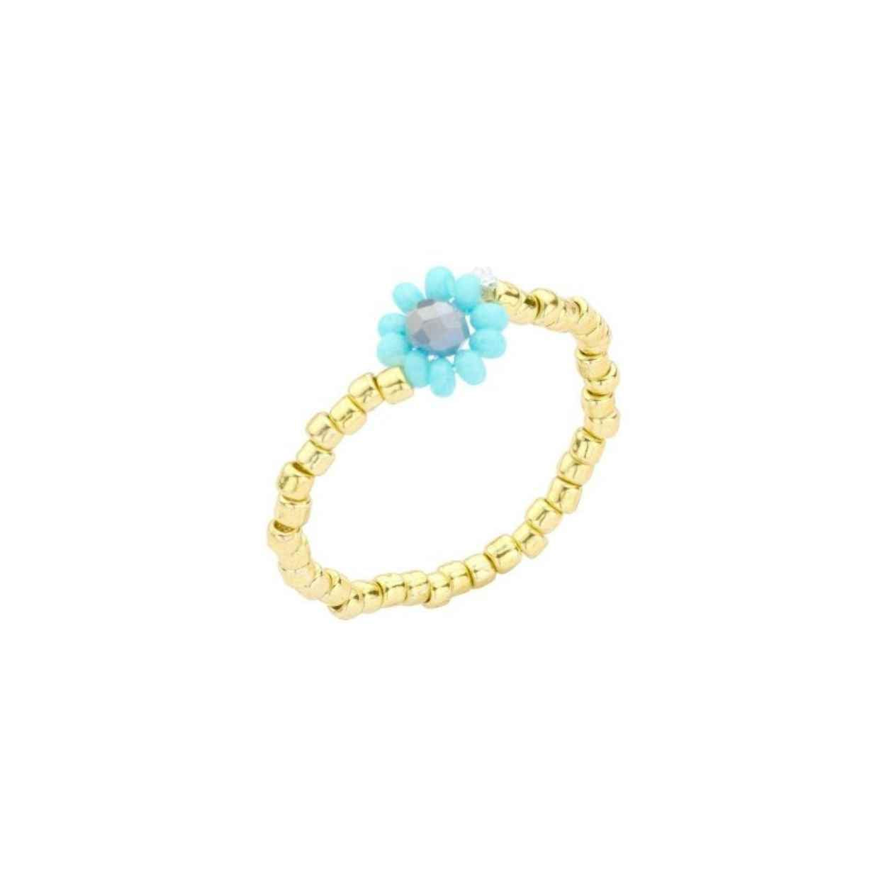 Biba ring Grijs/blauw