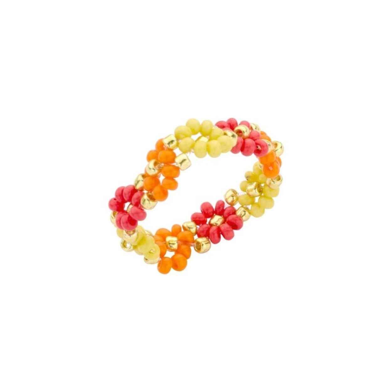 Biba Ring - Elastisch-Oranje