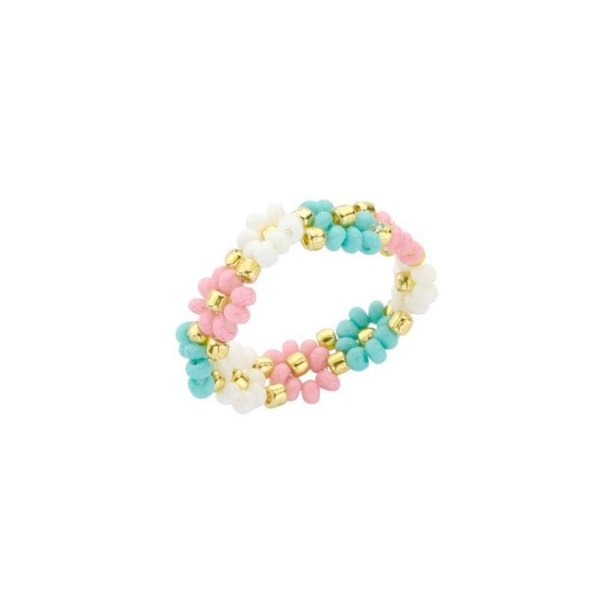 Biba Ring - Elastisch-Roze
