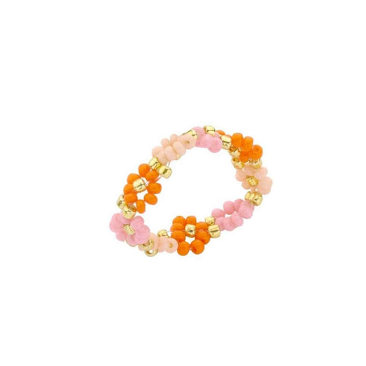 Biba Ring - Elastisch-Oranje