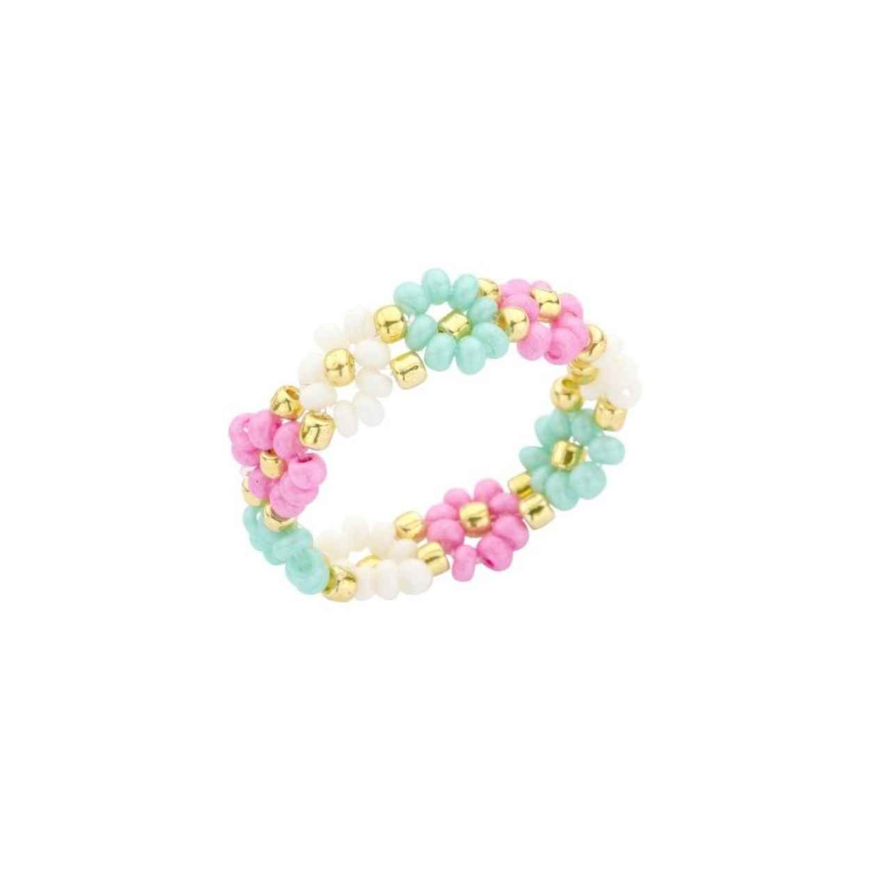 Biba Ring - Elastisch-Roze