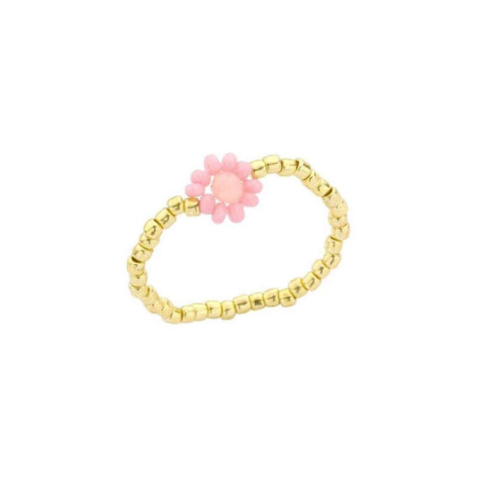 Biba ring -Roze