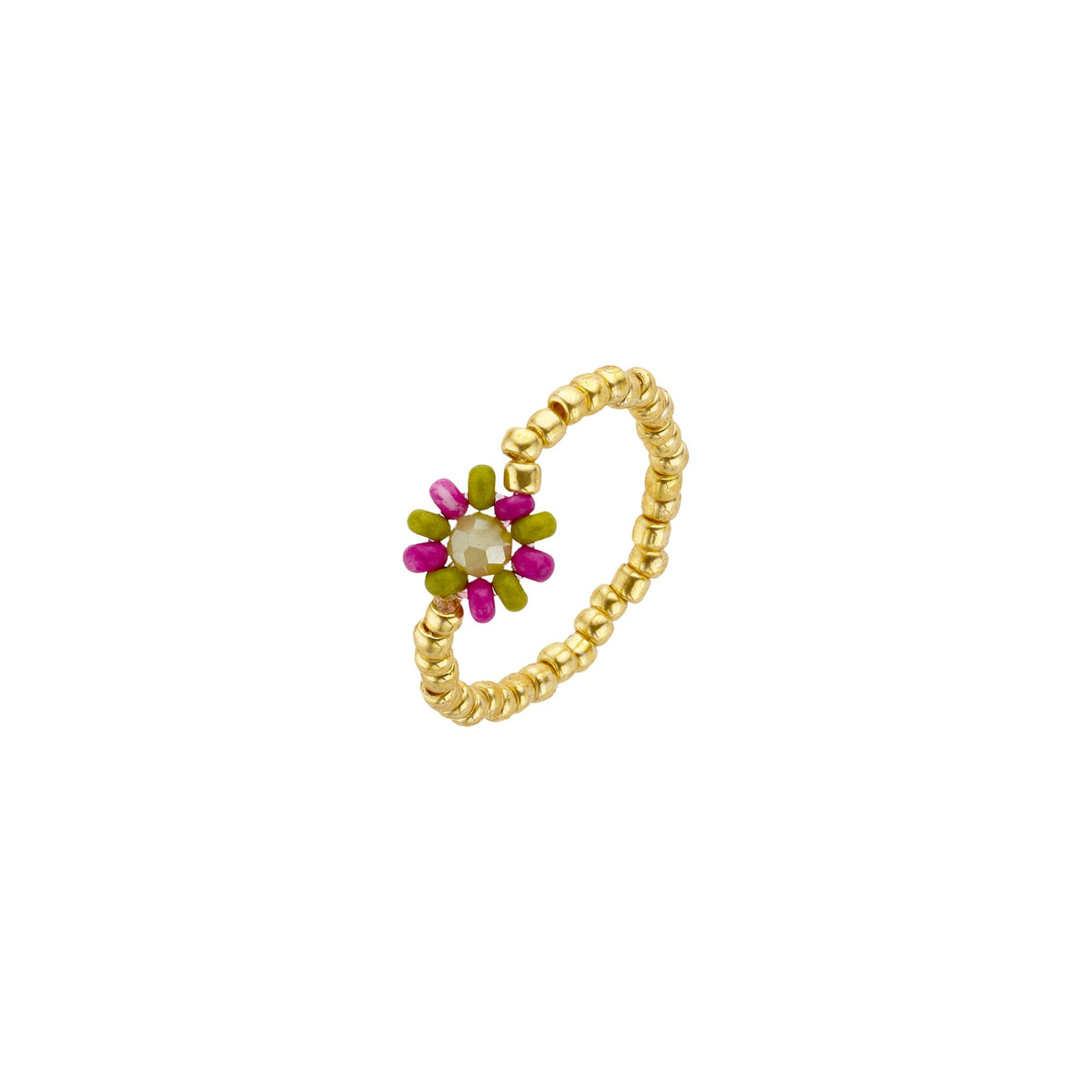 Biba ring groen – 7405MIX02 | Karla's Boom