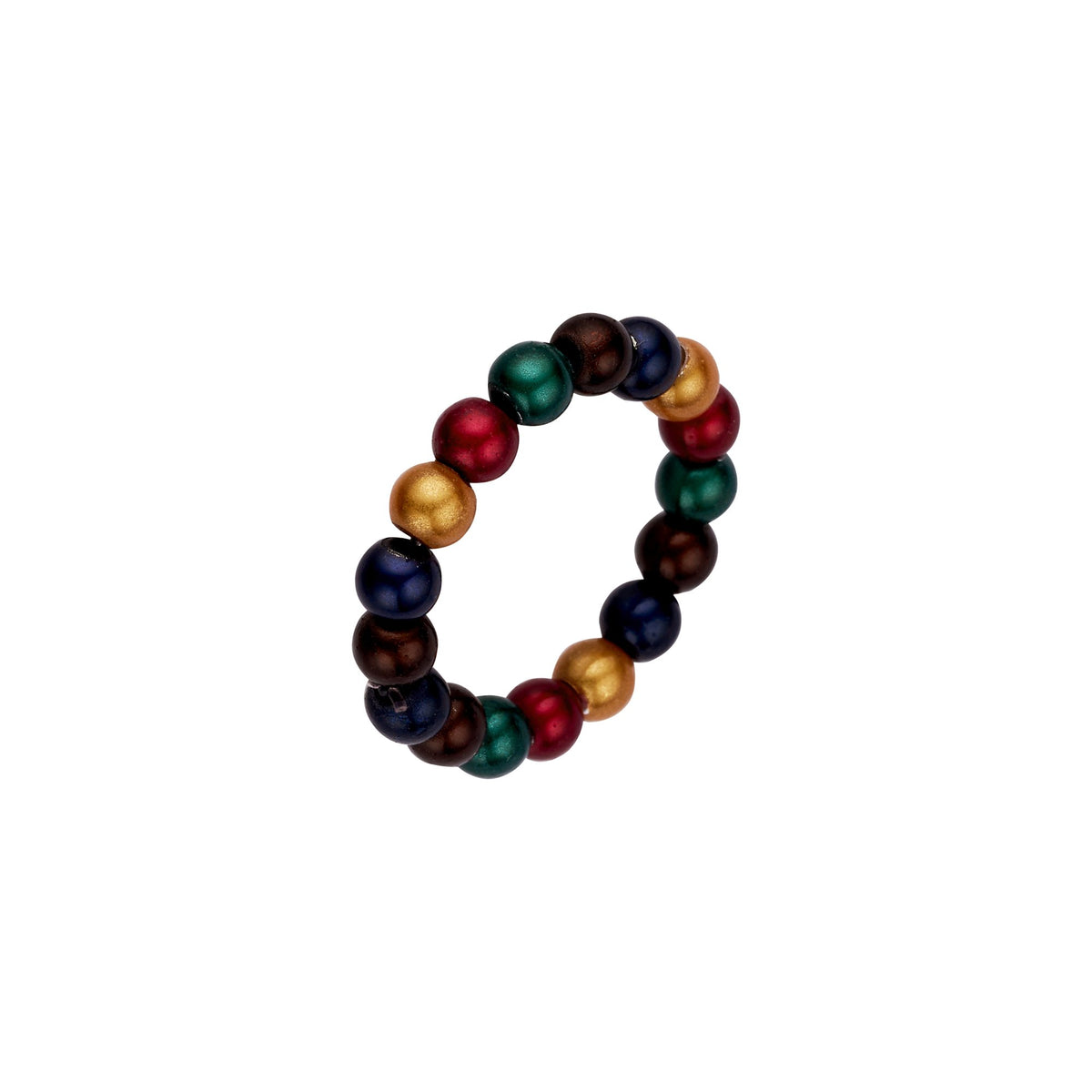 Biba ring multicolor, 7407MIX07, verkrijgbaar bij Karla's in Boom