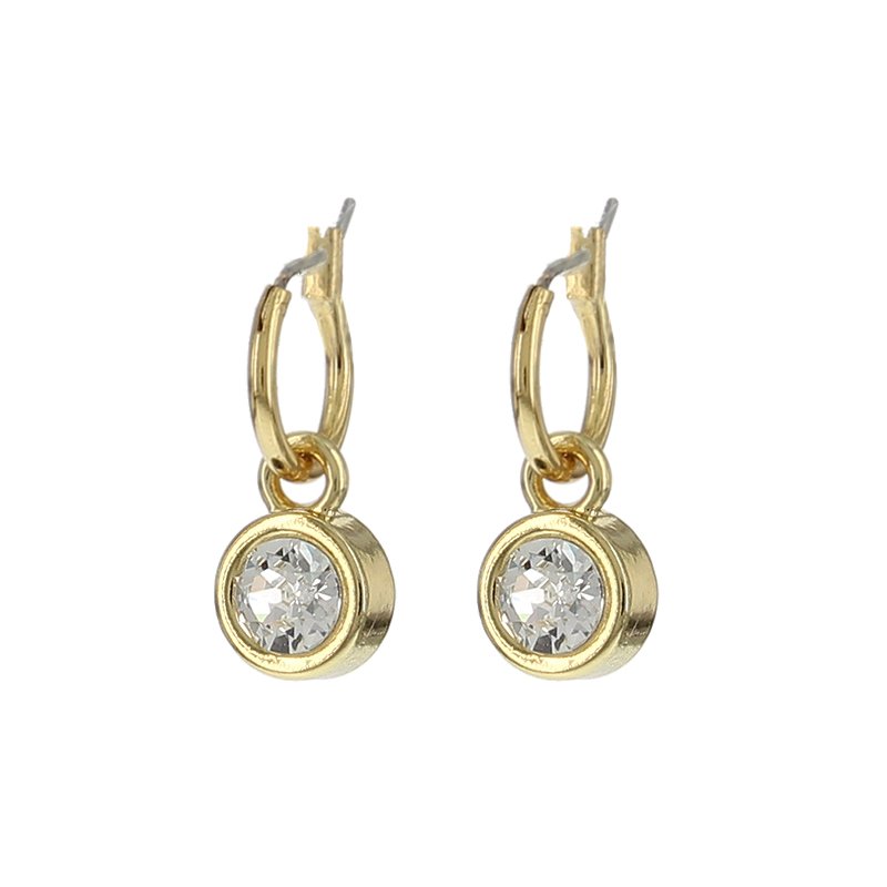 Biba creolen wit – 80313CRYS | Karla's Boom