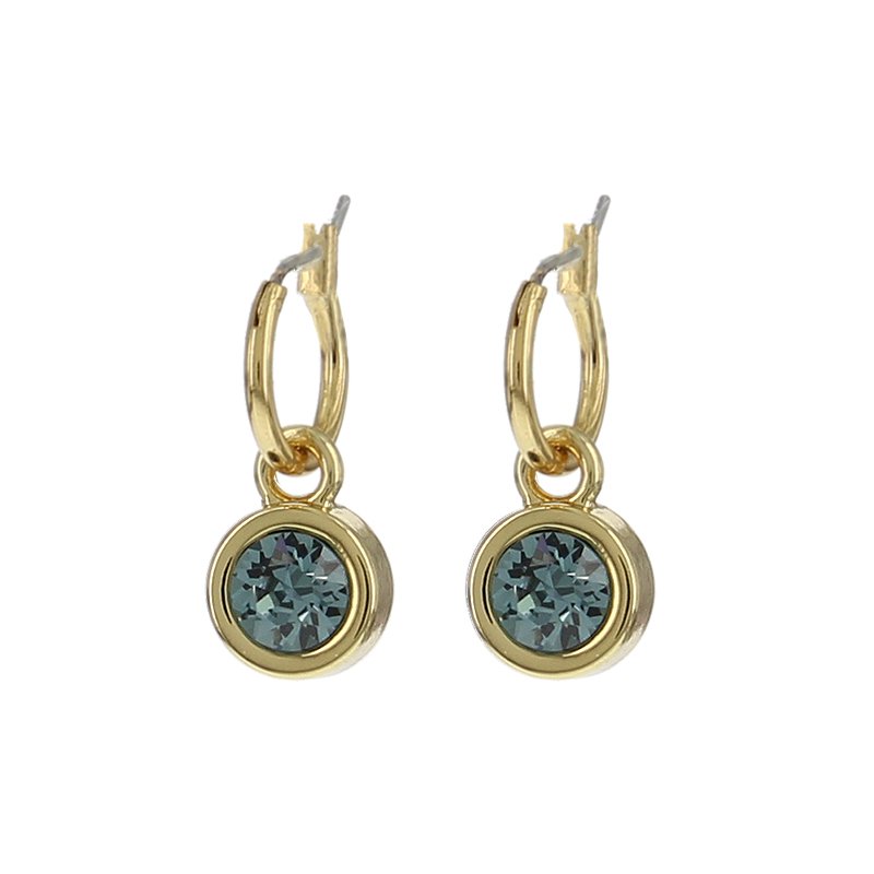 Biba creolen Blauw 12 mm (80313IN.S) van Biba