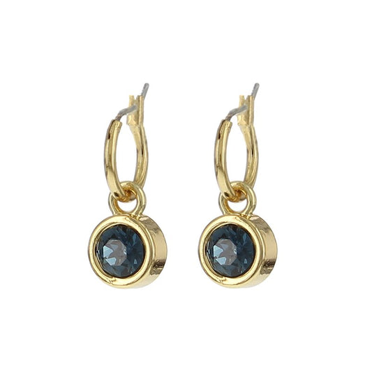 Biba creolen Blauw 12 mm (80313MONT) van Biba