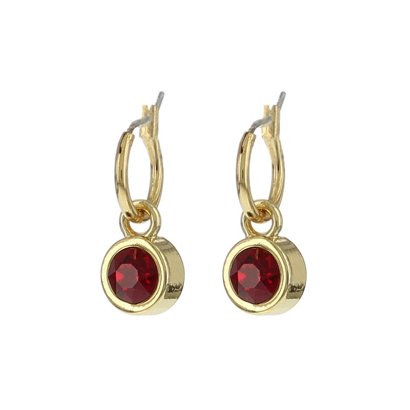 Biba creolen Rood 12 mm - Karla's