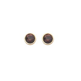 Biba oorknopjes Rood 5 mm (82341BURG) van Biba