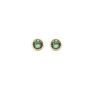Biba oorknopjes Groen 5 mm (82341ERIN) van Biba