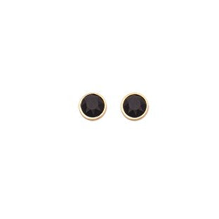 Biba oorknopjes Zwart 5 mm (82341JET) van Biba