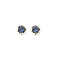 Biba oorknopjes Blauw 5 mm (82341MONT) van Biba