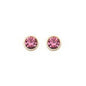Biba Oorbellen Sweet Dot Donkerroze