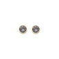 Biba Oorbellen Sweet Dot Donkergrijs