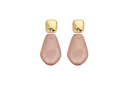 Biba oorbellen Beige