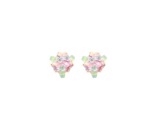 Biba Oorbel biba Multicolor- Crystal en Glas