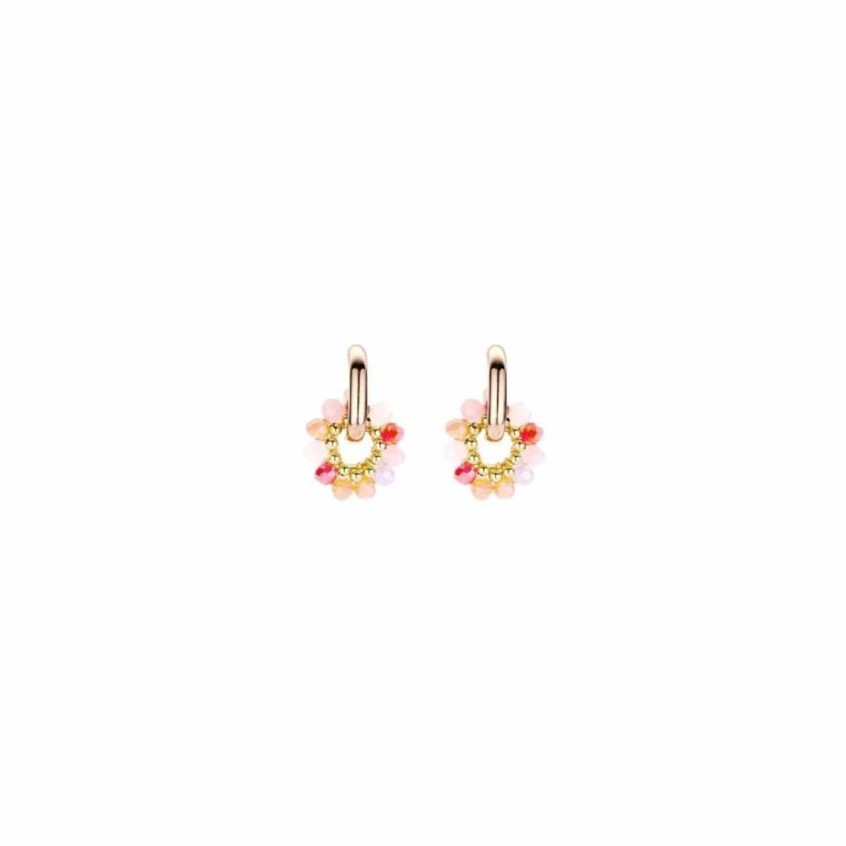 Oorbellen Spring Summer - Biba - Beige - Koraal