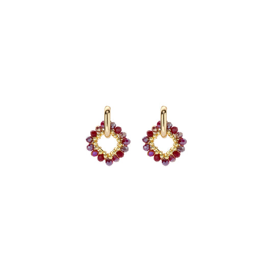 Biba oorbellen rood – 84973MIX02 | Karla's Boom