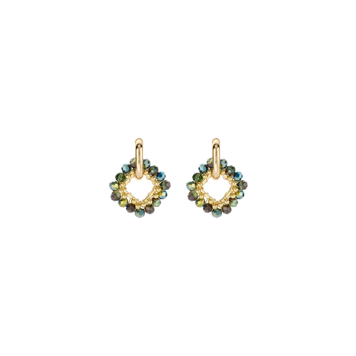 Biba oorbellen groen – 84973MIX04 | Karla's Boom