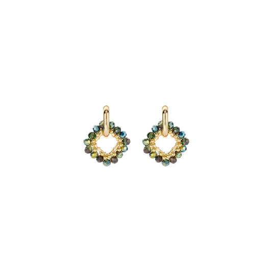 Biba oorbellen groen – 84973MIX04 | Karla's Boom