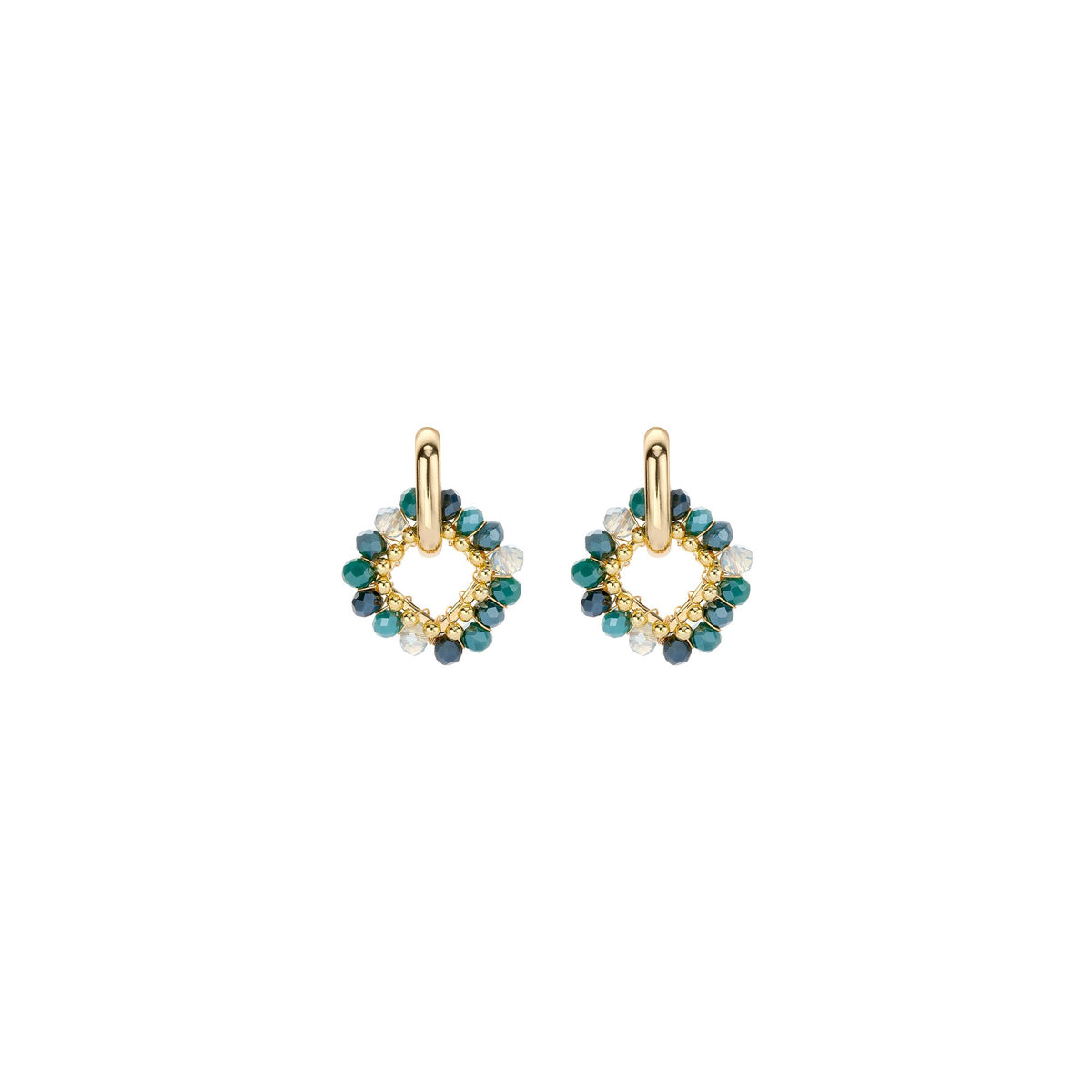 Biba oorbellen groen – 84973MIX06 | Karla's Boom
