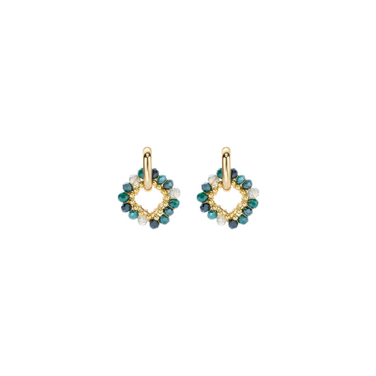 Biba oorbellen groen – 84973MIX06 | Karla's Boom