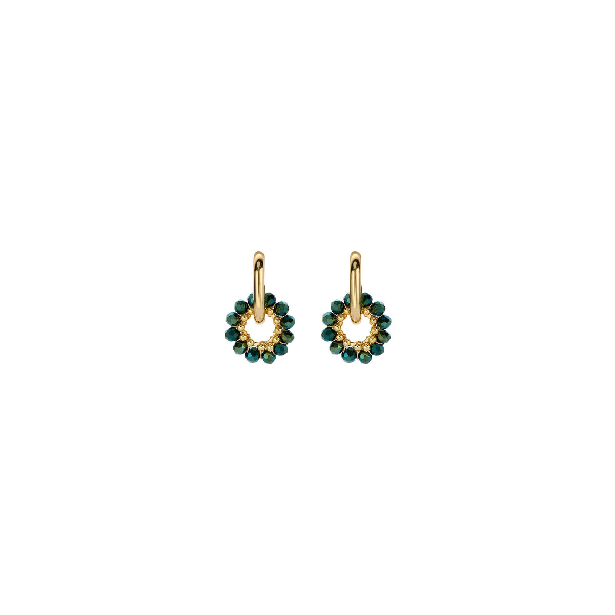Biba oorbellen groen – 84974MIX03 | Karla's Boom