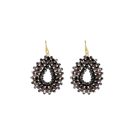 Biba oorbellen bruin – 84981MIX01 | Karla's Boom
