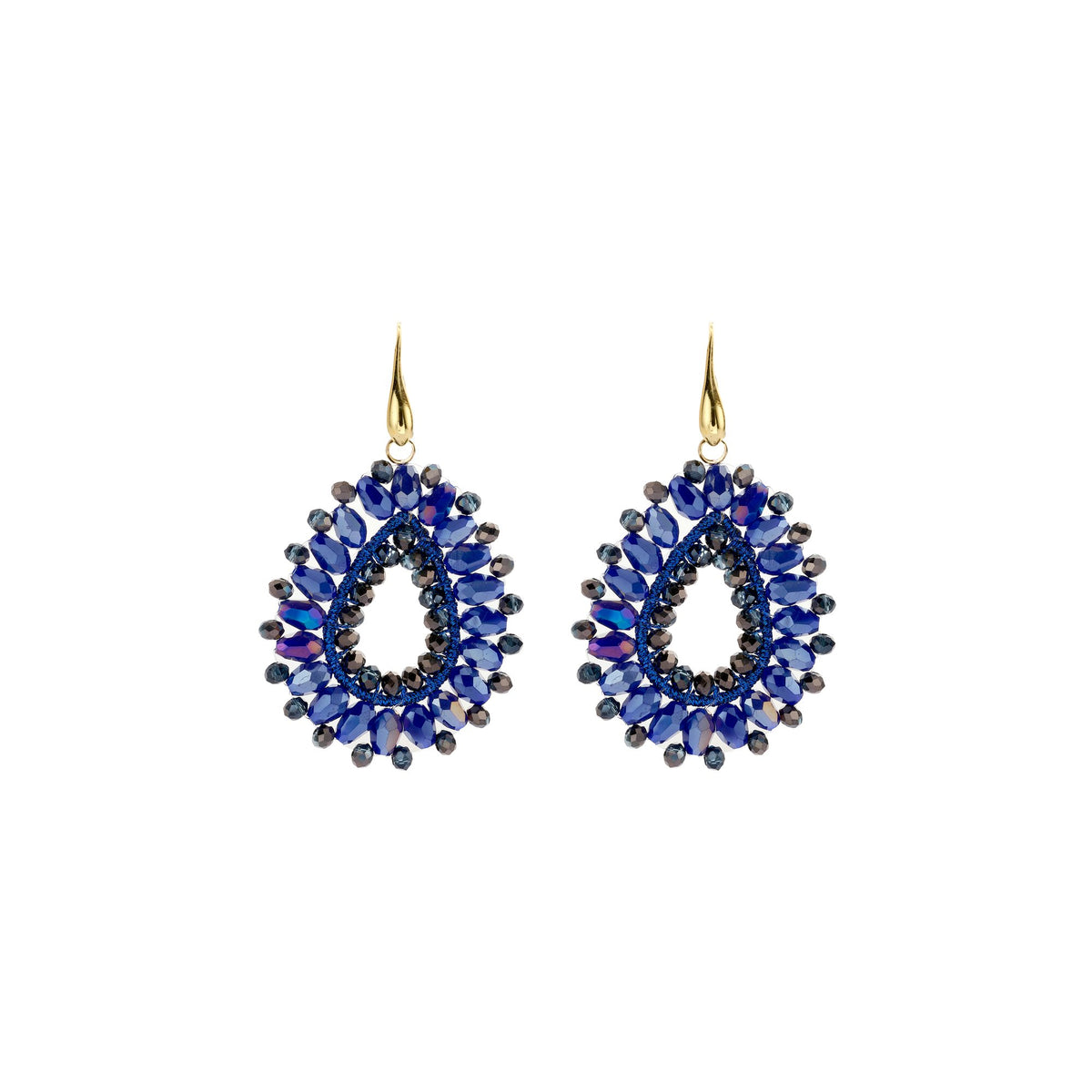 Biba oorbellen blauw – 84981MIX04 | Karla's Boom